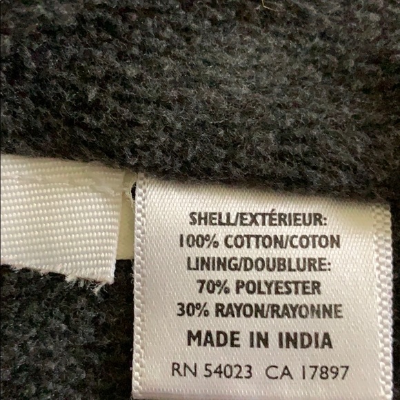 Old Navy Warm Coat. Army Green. Hooded and Lined. - Picture 5 of 7